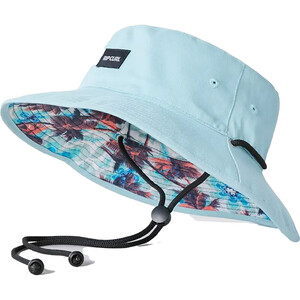 2024 Rip Curl Reversible Revo Valley Mid Brim Hat 1DQMHE - Dusty Blue